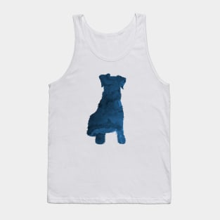 Schnauzer Dog Art Tank Top